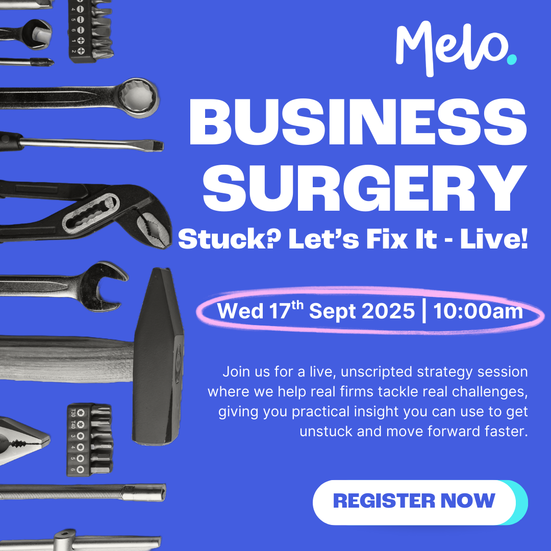 See real financial planning firms get unstuck live. Walk away with game-changing ideas you can use in your business the same day.